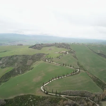 Casa Asilo La Foce, Val D' Orcia, Pienza. Hébergement de vacances